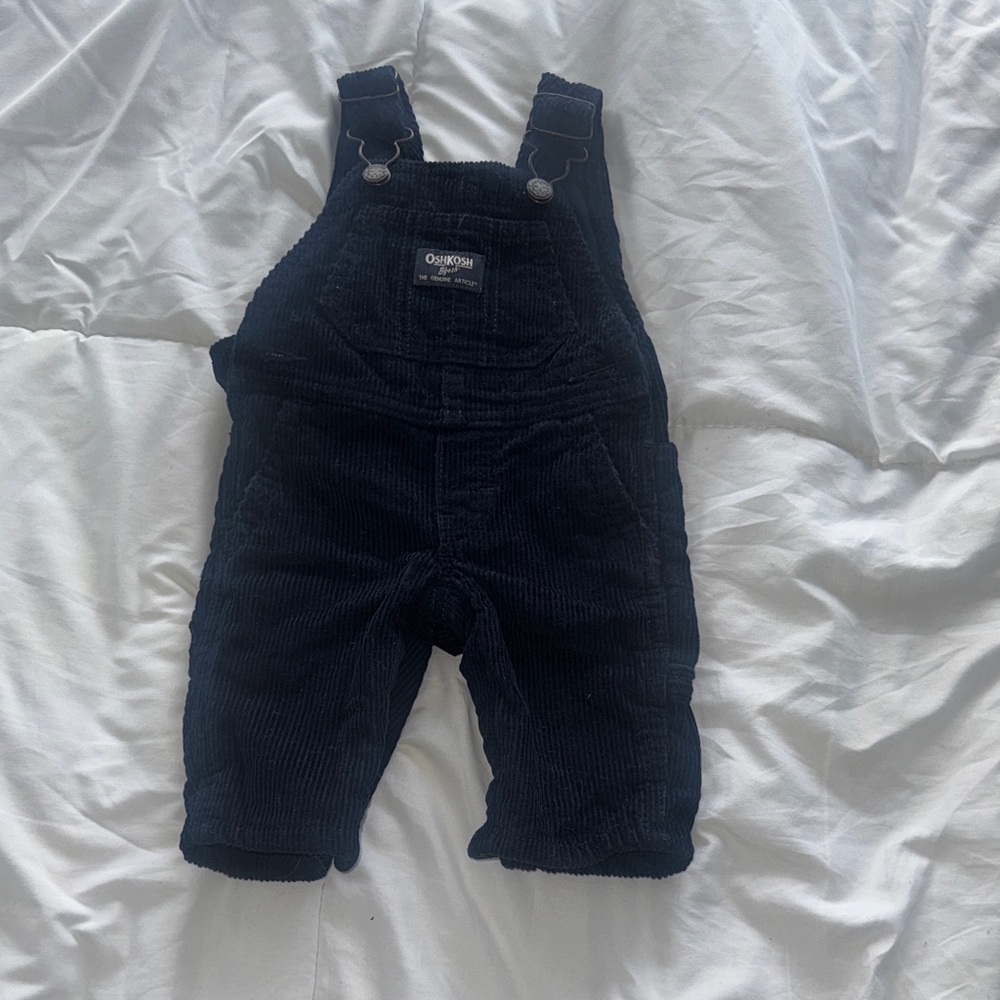 OshKosh B'gosh Dark Blue Corduroy Overalls